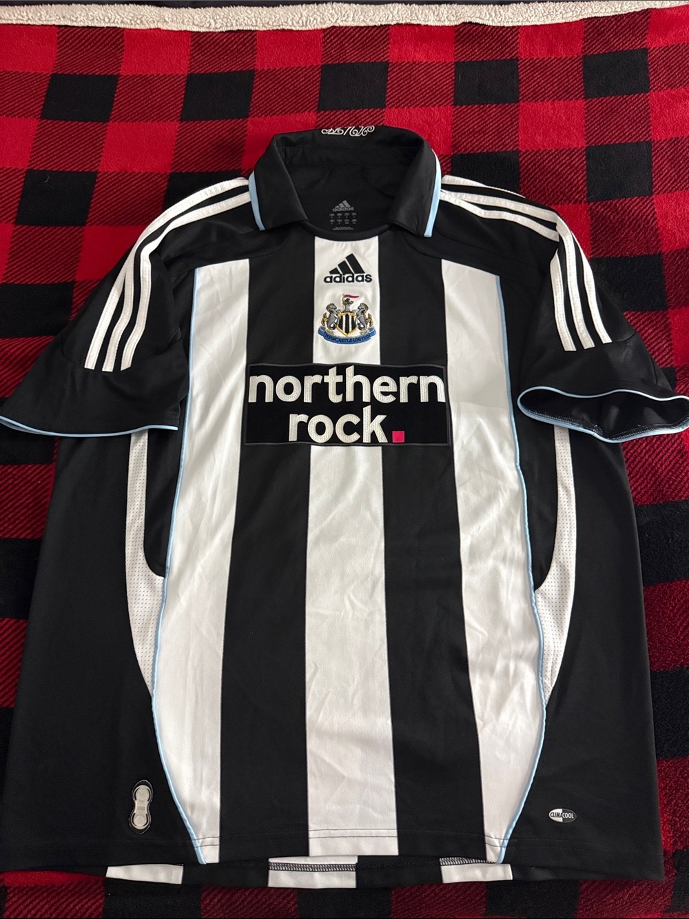 VINTAGE Newcastle United 2008-09 Adidas Home Premier League Jersey